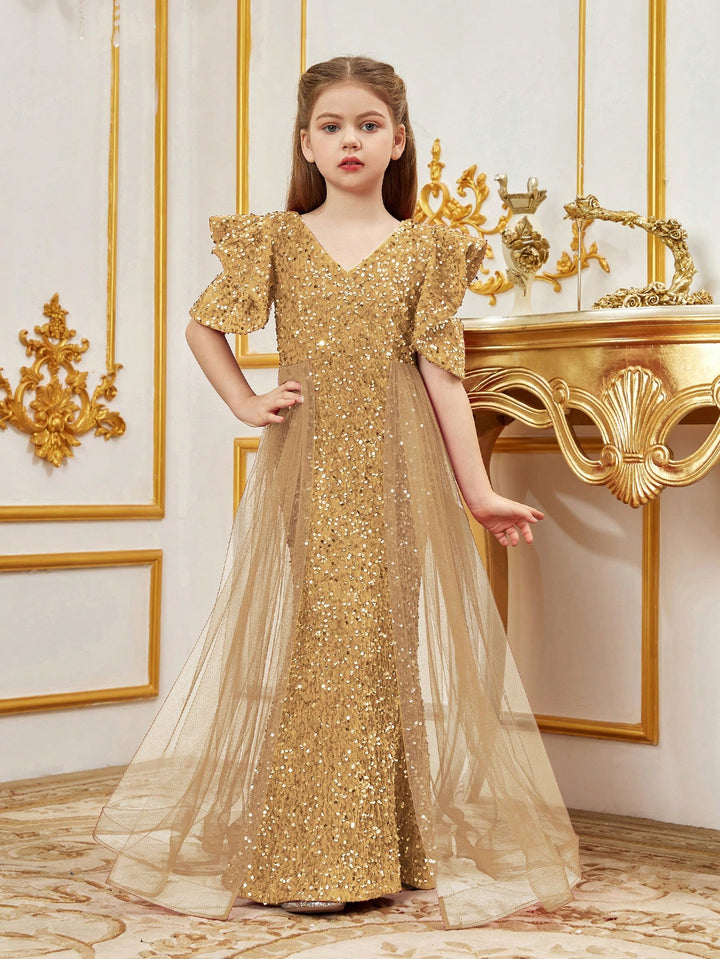 Rochie SHEIN, auriu