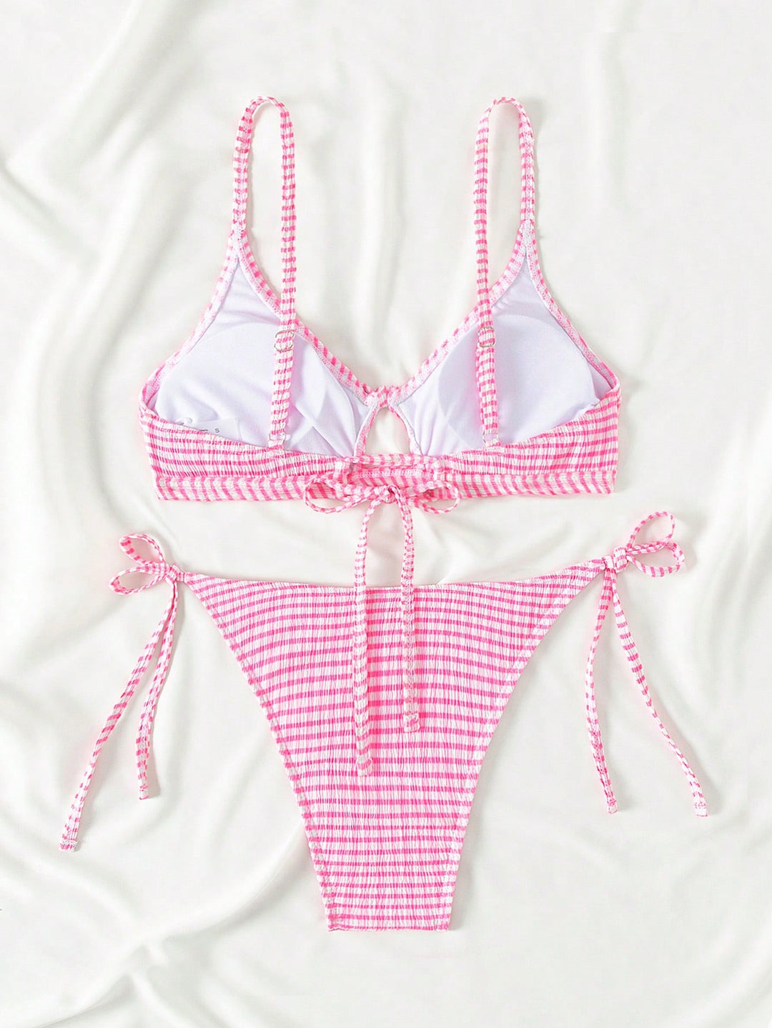 Set bikini SHEIN, roz