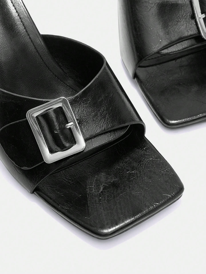 Sandale SHEIN, negru