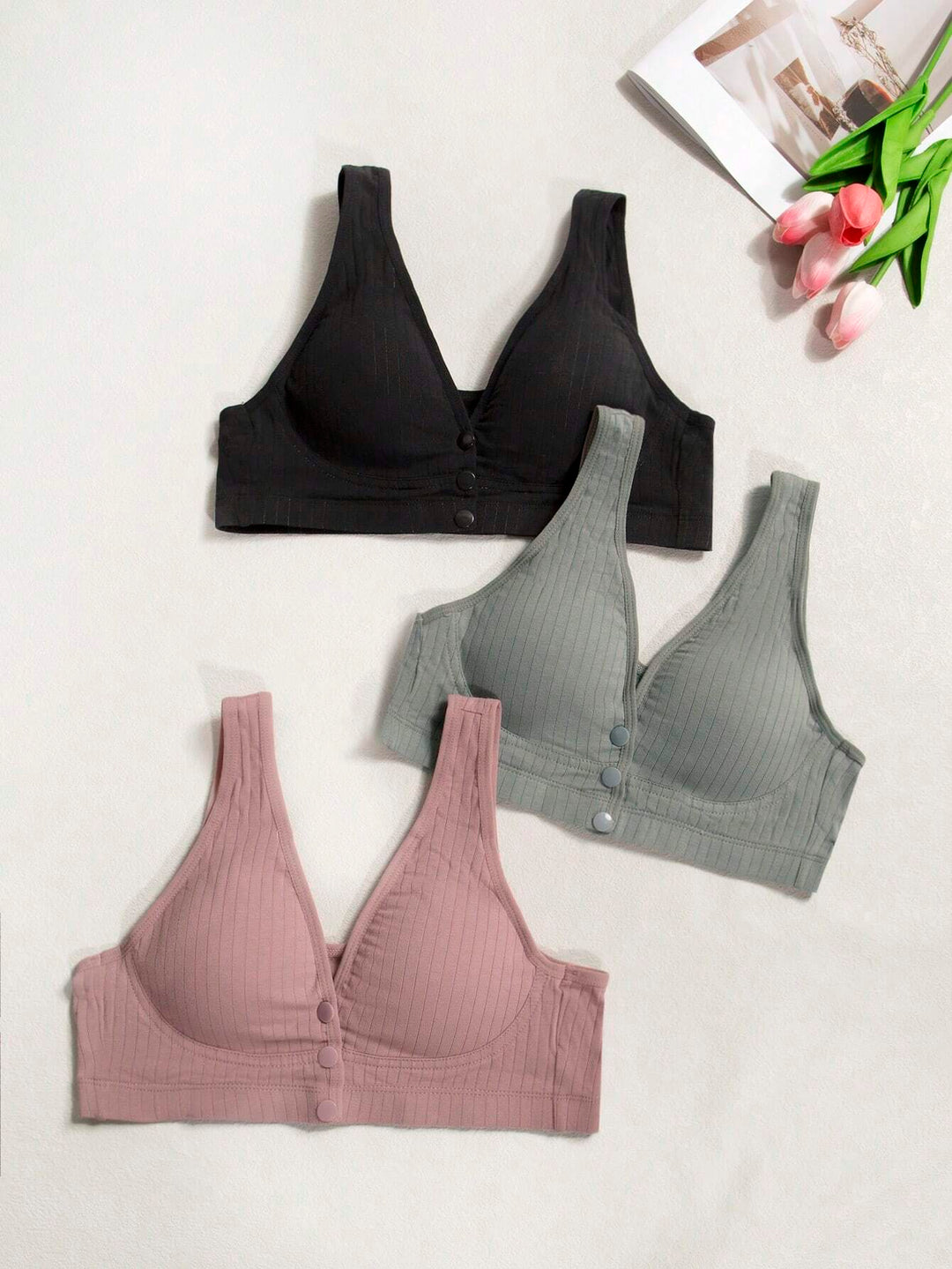 Set bustiere Shein, mix culori