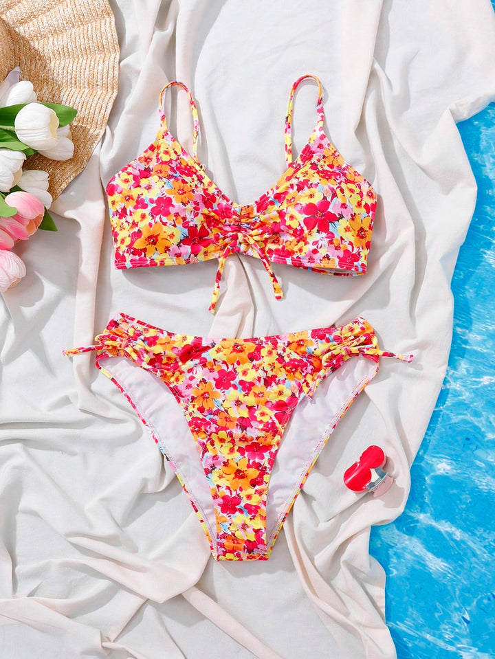 Set bikini SHEIN, mix culori