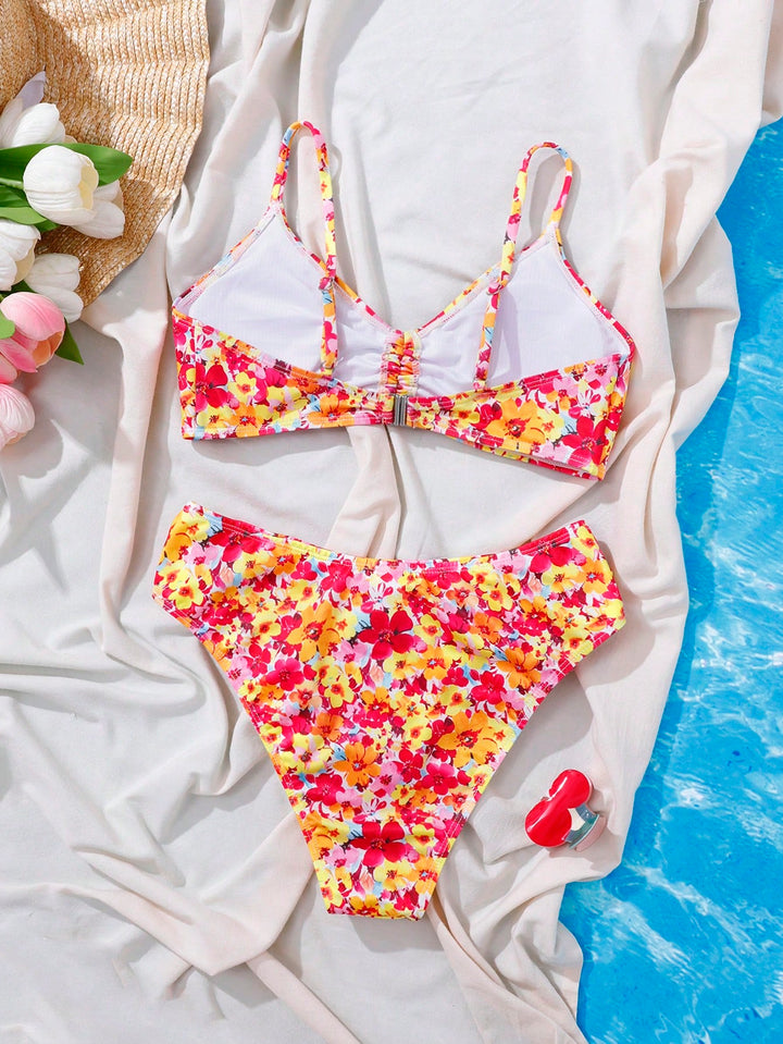 Set bikini SHEIN, mix culori