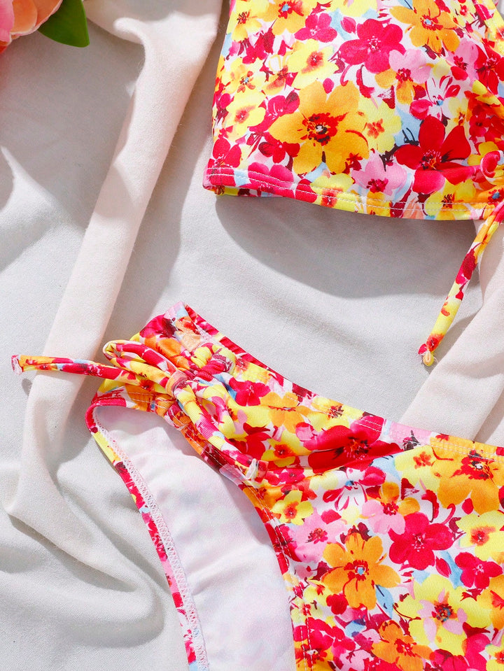 Set bikini SHEIN, mix culori