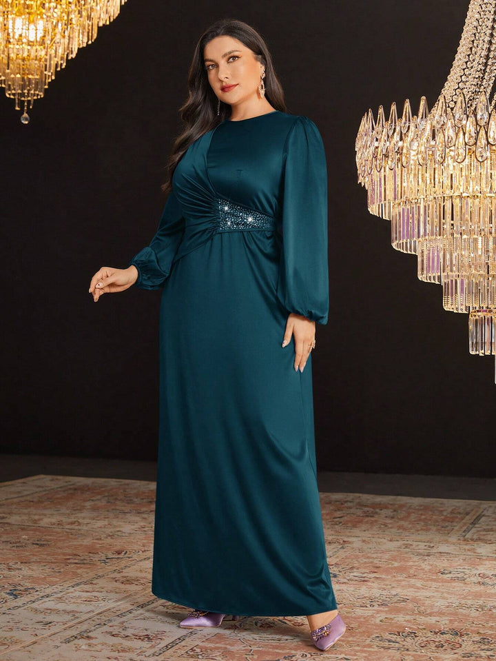 Rochie maxi SHEIN, albastru