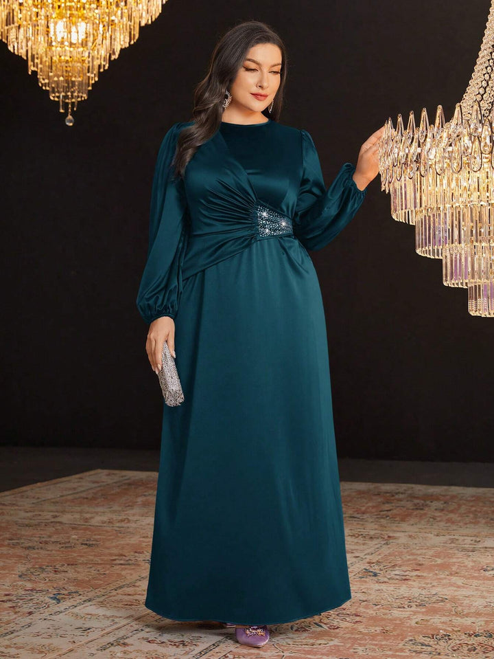 Rochie maxi SHEIN, albastru