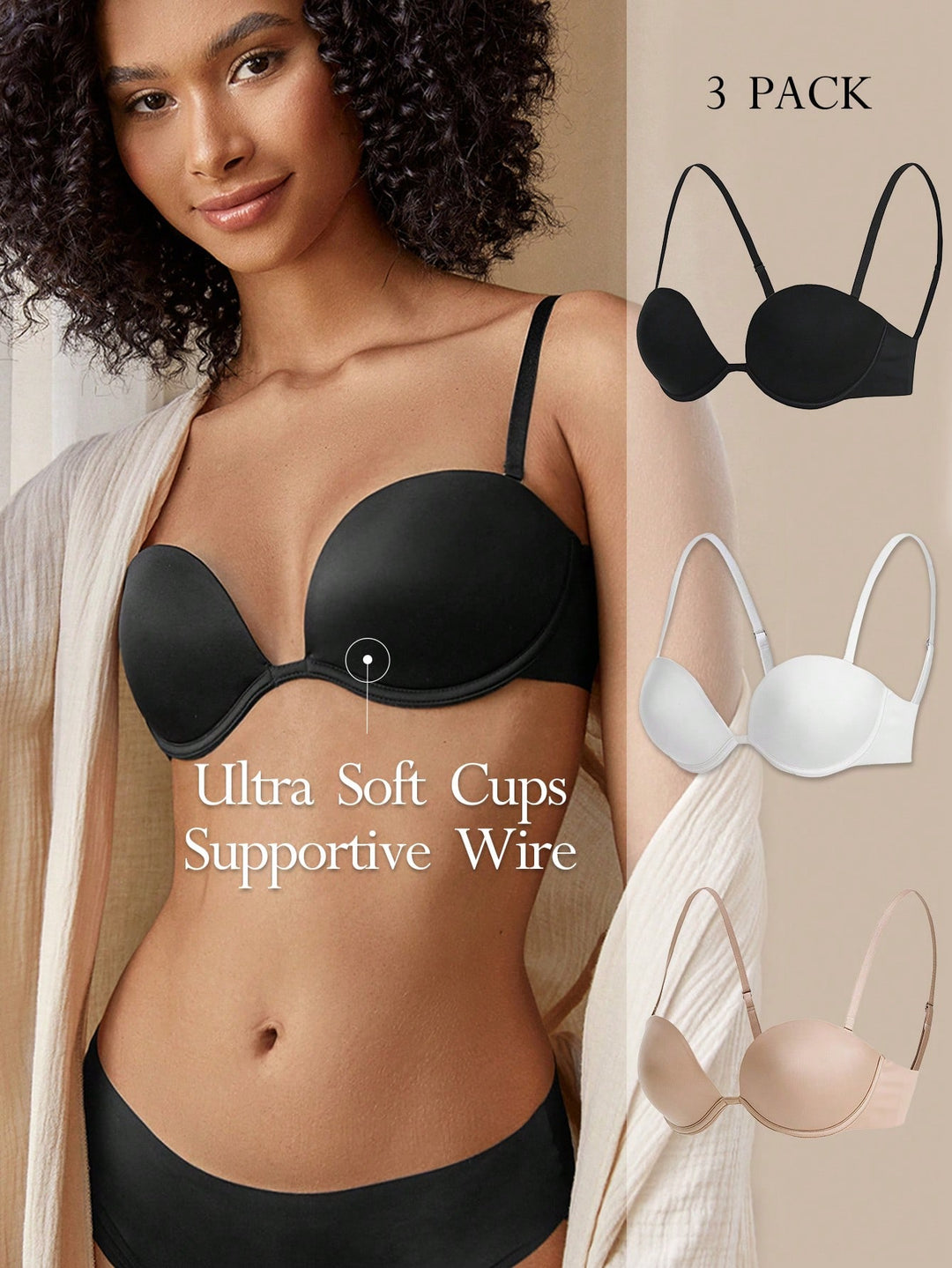 Sutien SHEIN, mix culori
