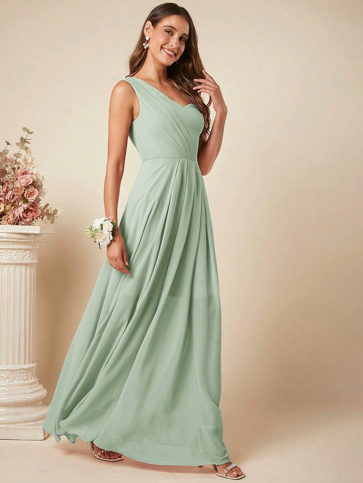 Rochie maxi SHEIN, verde