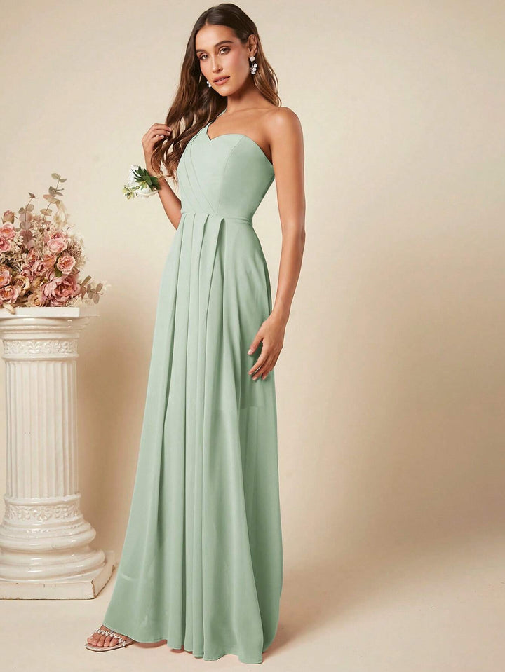 Rochie maxi SHEIN, verde