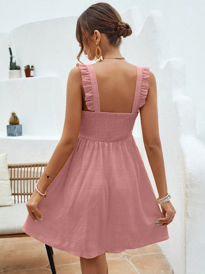 Rochie scurtă SHEIN, roz