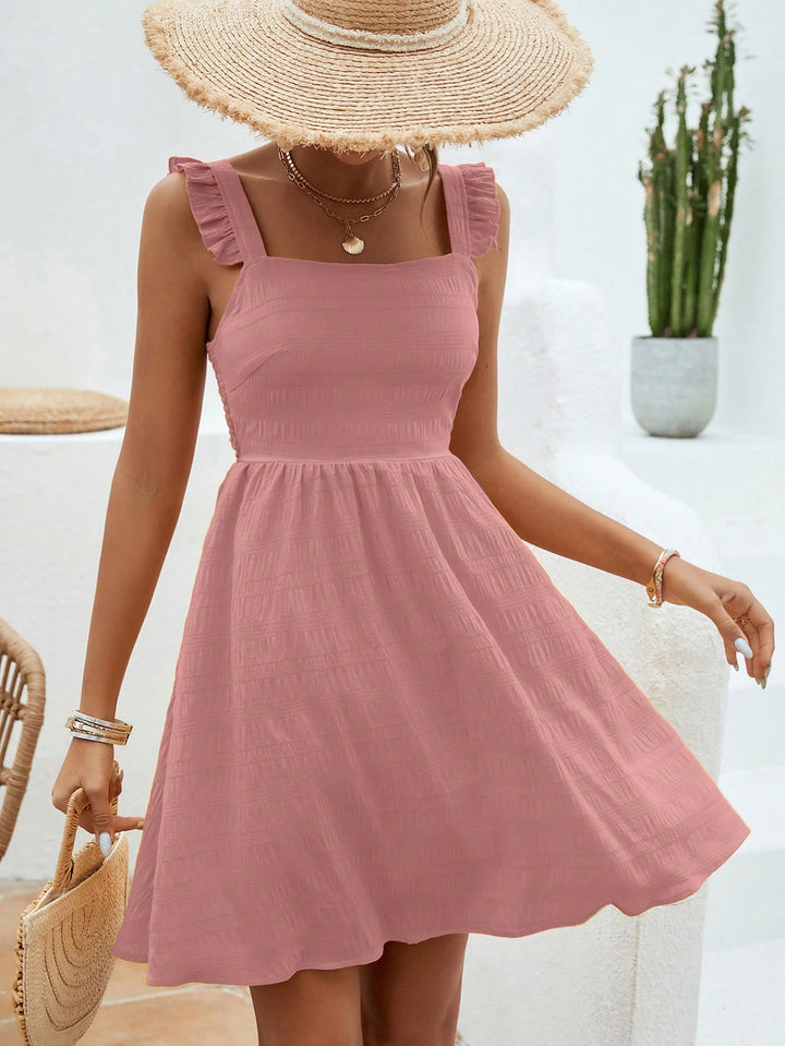 Rochie scurtă SHEIN, roz
