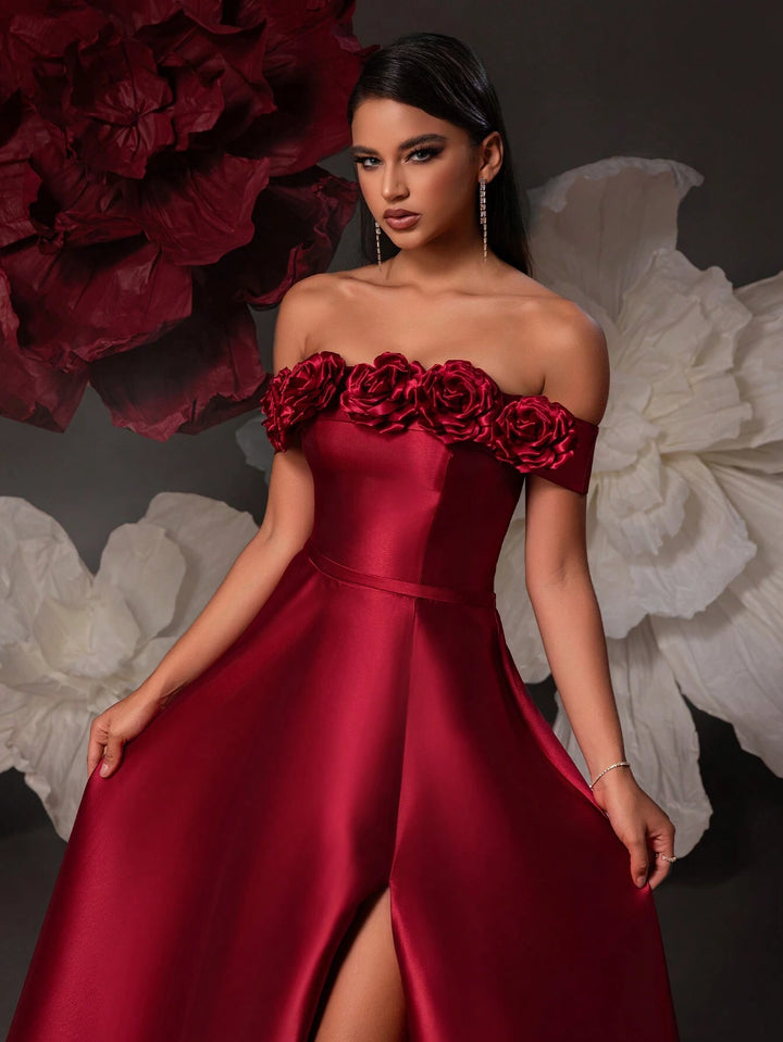 Rochie de ocazie SHEIN, roșu