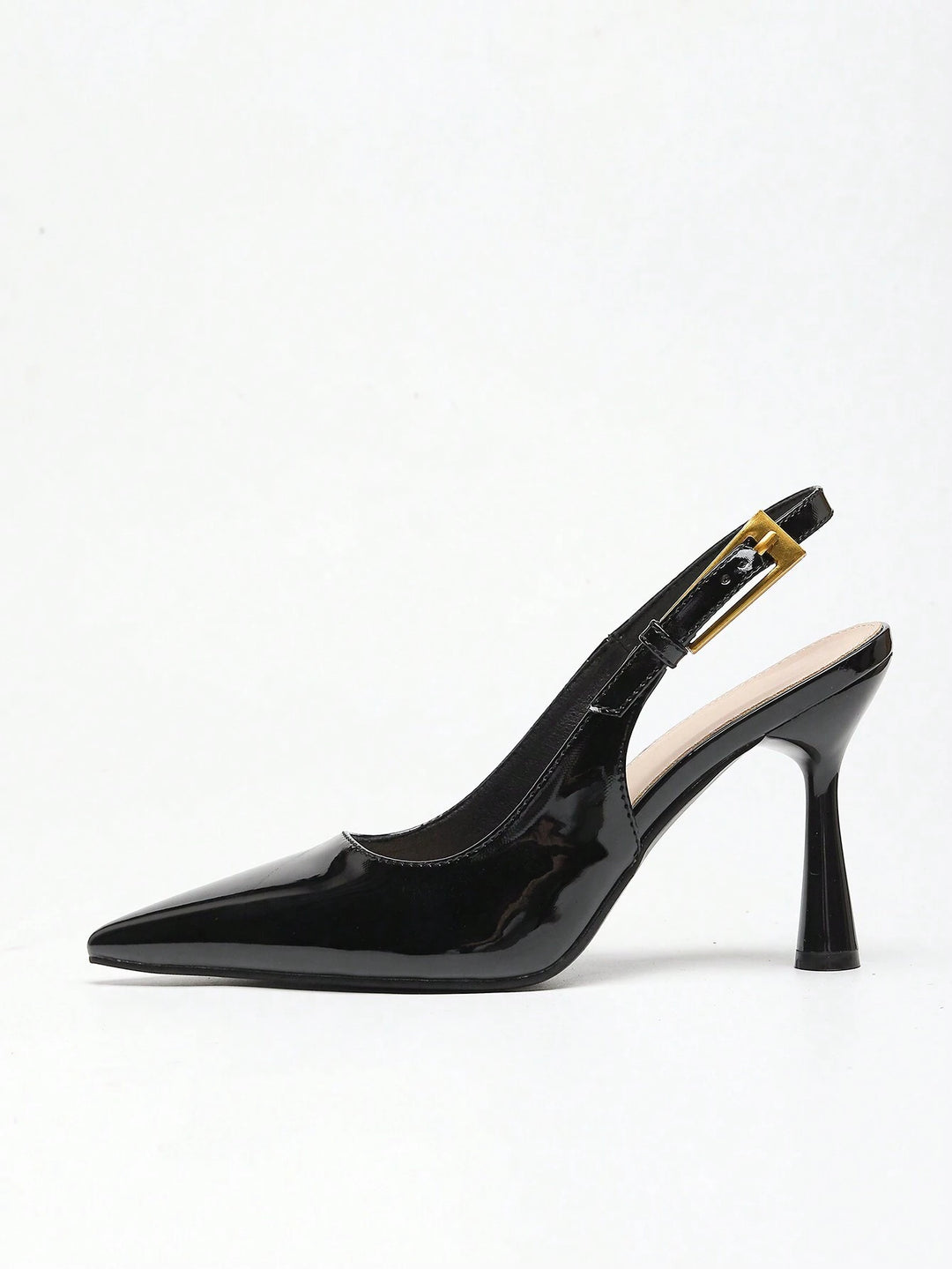 Pantofi cu toc SHEIN, negru