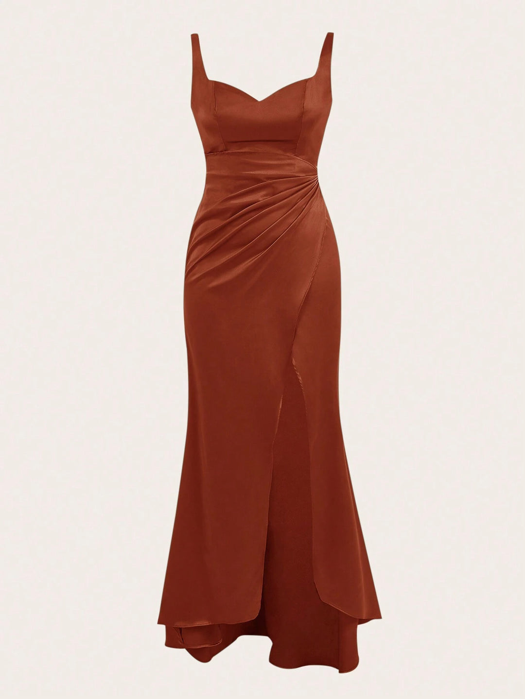 Rochie maxi SHEIN, maro