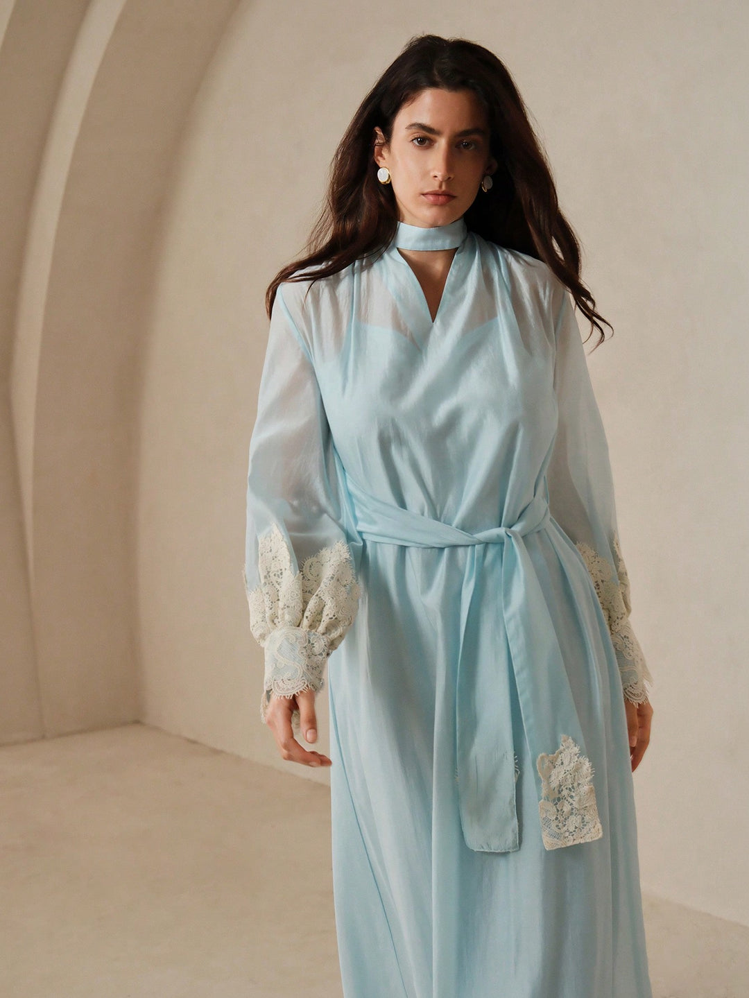 Rochie maxi SHEIN, albastru