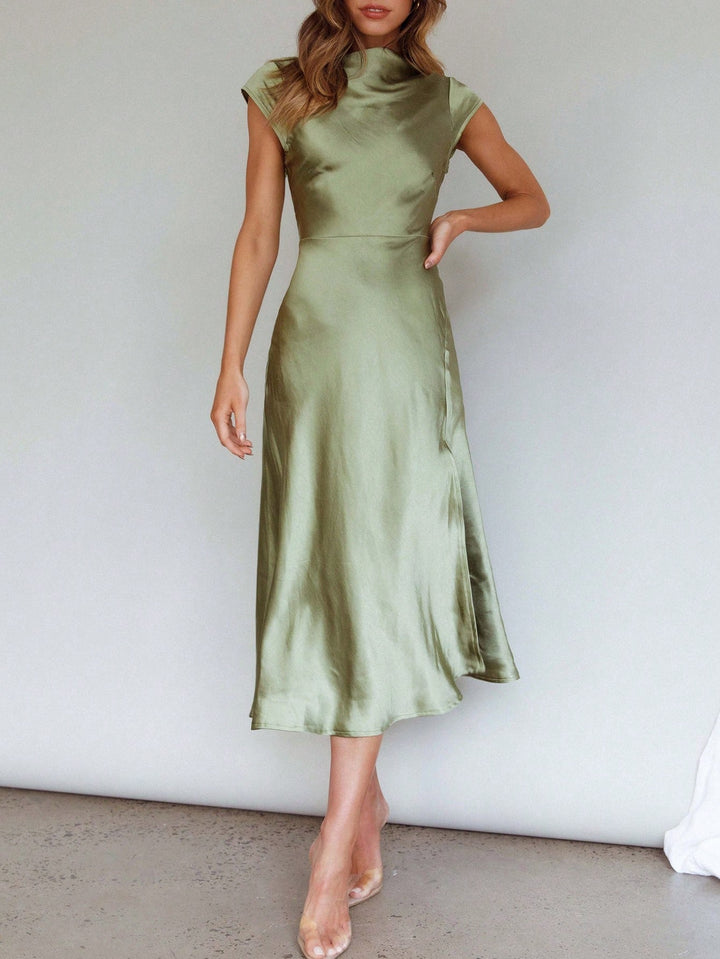 Rochie maxi SHEIN, verde