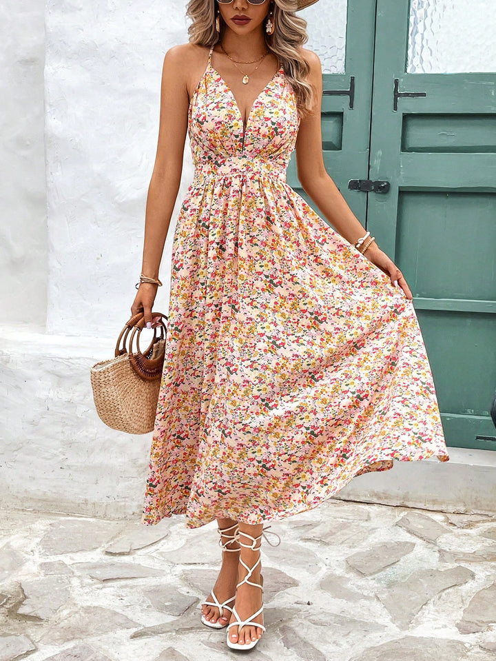Rochie maxi SHEIN, roz