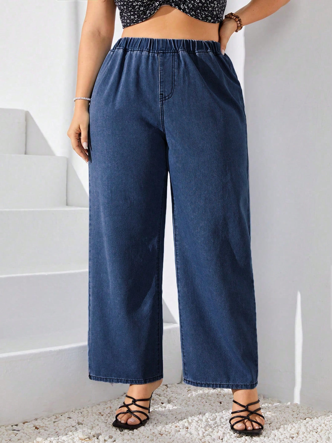 Jeans SHEIN, albastru