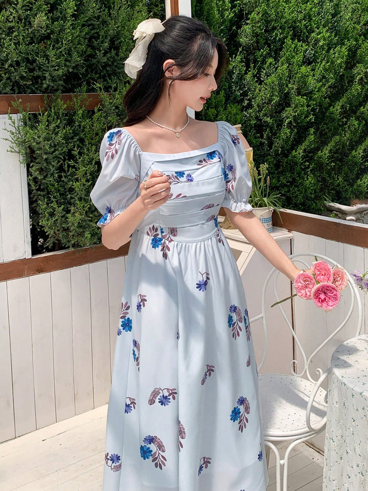 Rochie midi SHEIN, albastru