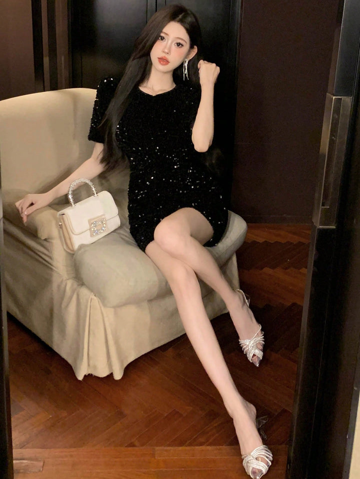 Rochie midi SHEIN, negru