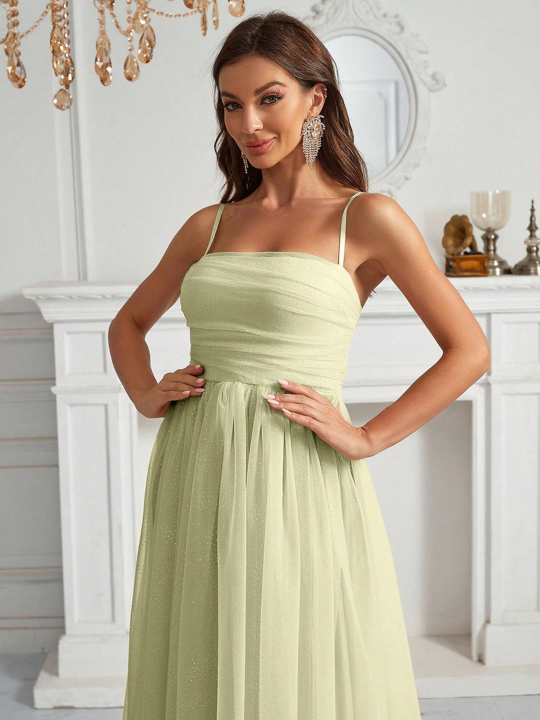Rochie SHEIN, verde
