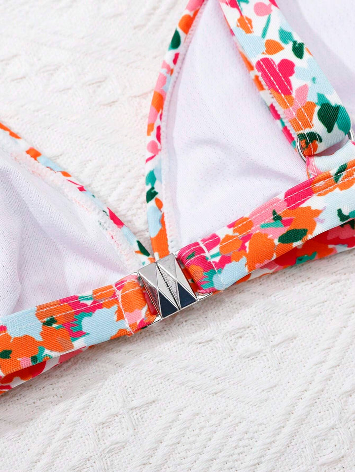Costum de baie SHEIN, mix culori