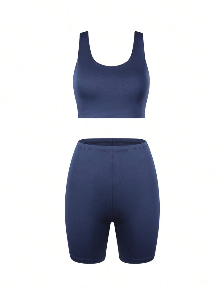 Compleu sport SHEIN, albastru