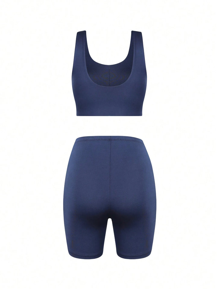 Compleu sport SHEIN, albastru