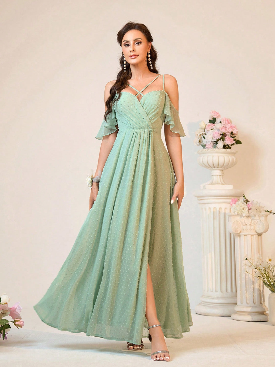 Rochie SHEIN, verde