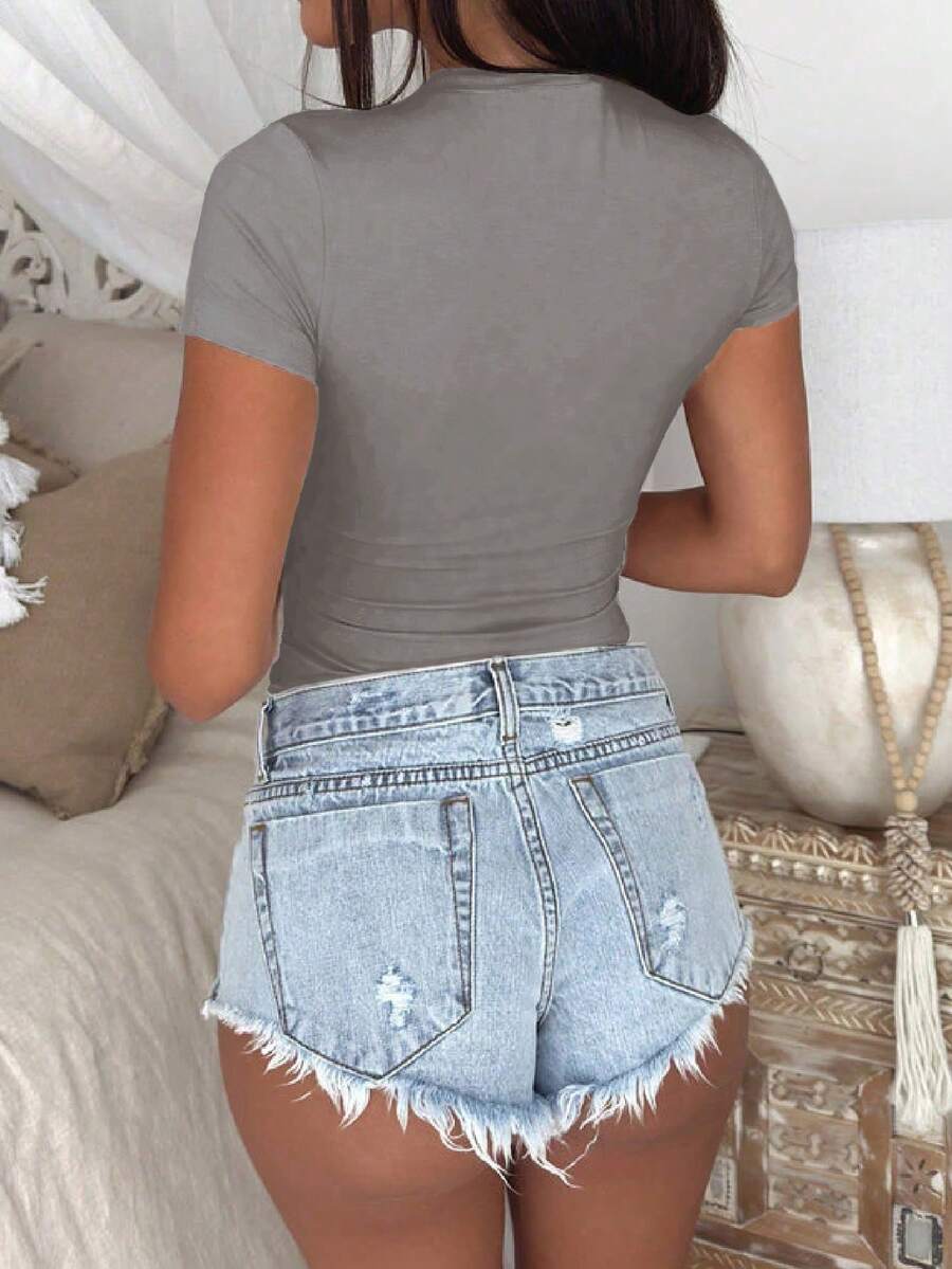 Tricou SHEIN, gri