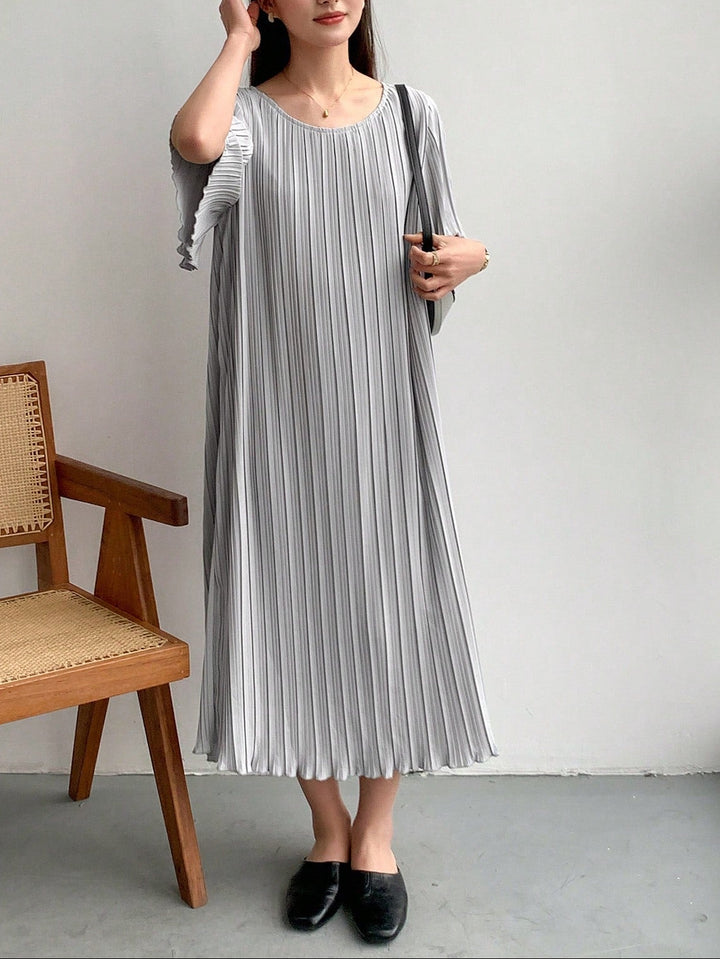 Rochie midi SHEIN, gri