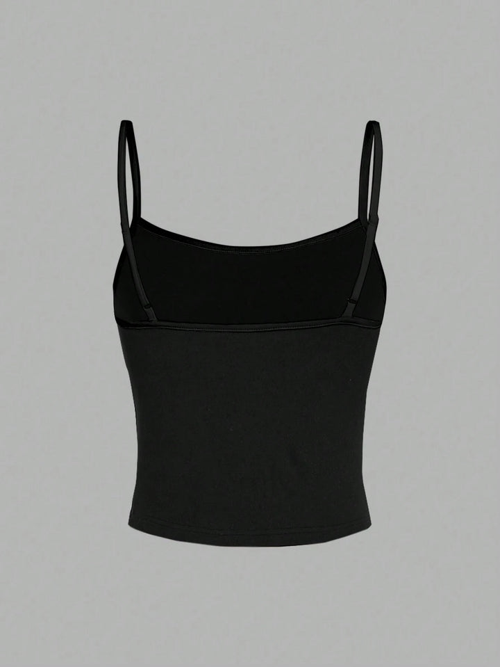 Top SHEIN, negru