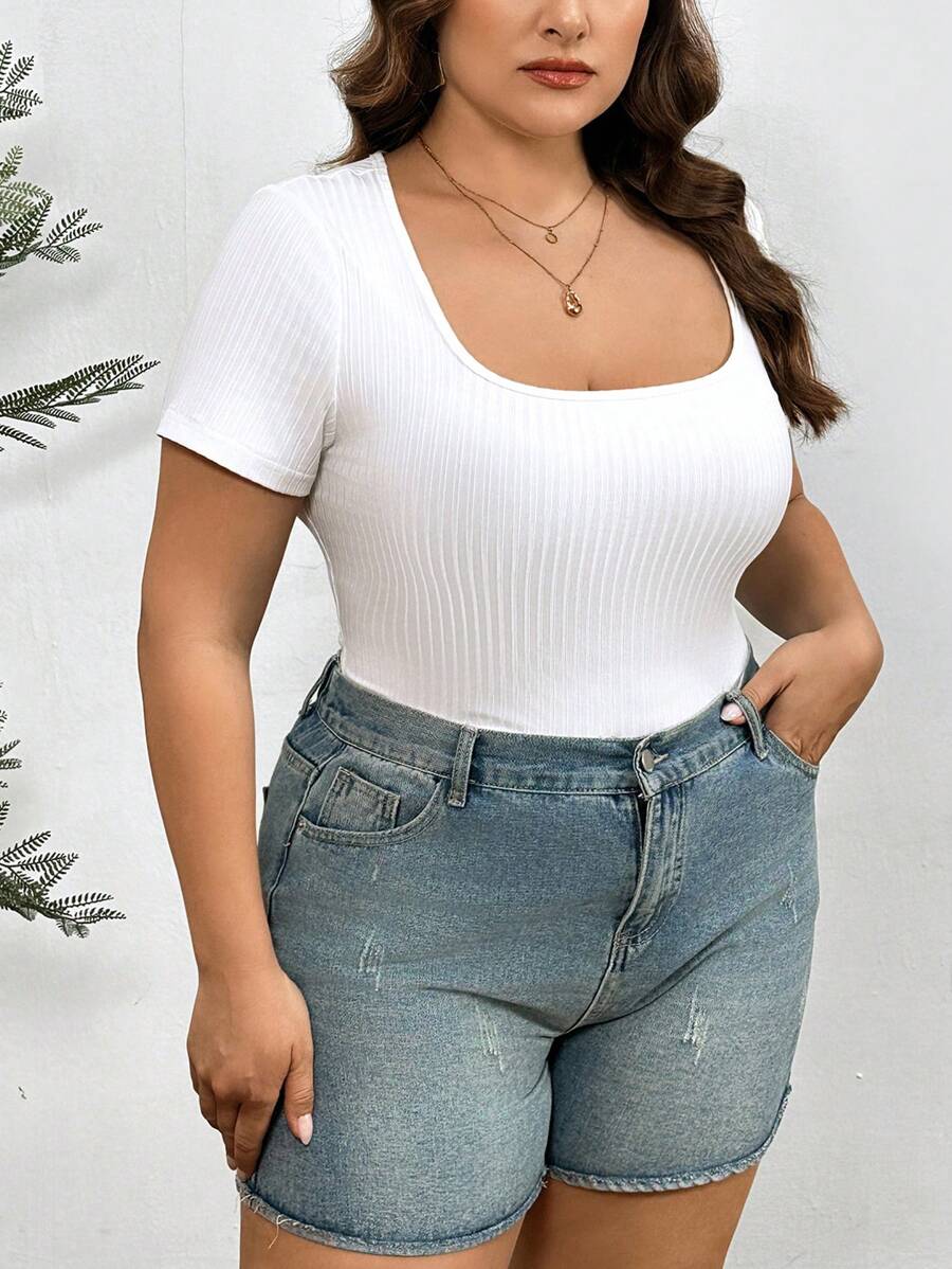Tricou SHEIN, alb