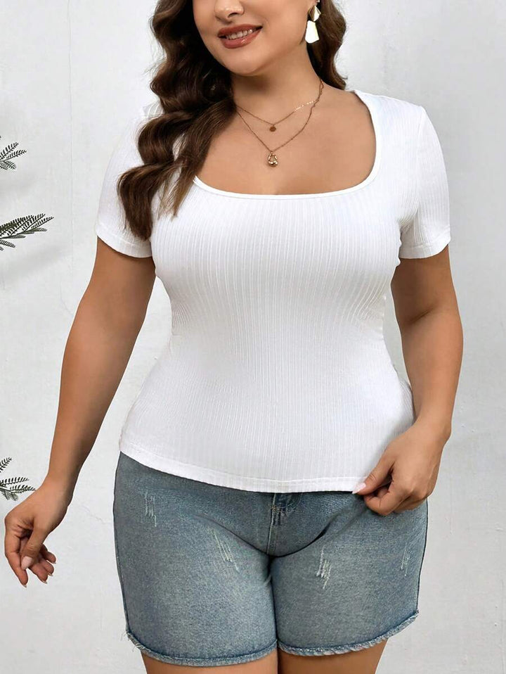 Tricou SHEIN, alb