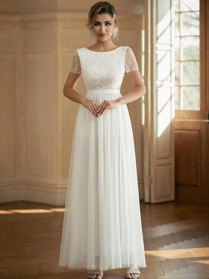 Rochie de mireasă SHEIN, alb