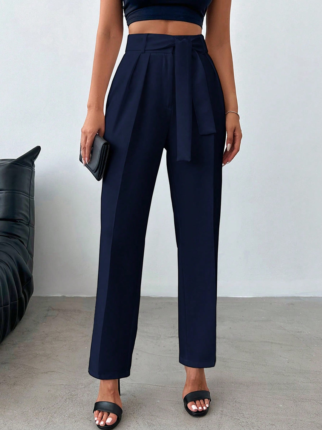 Pantaloni SHEIN, albastru