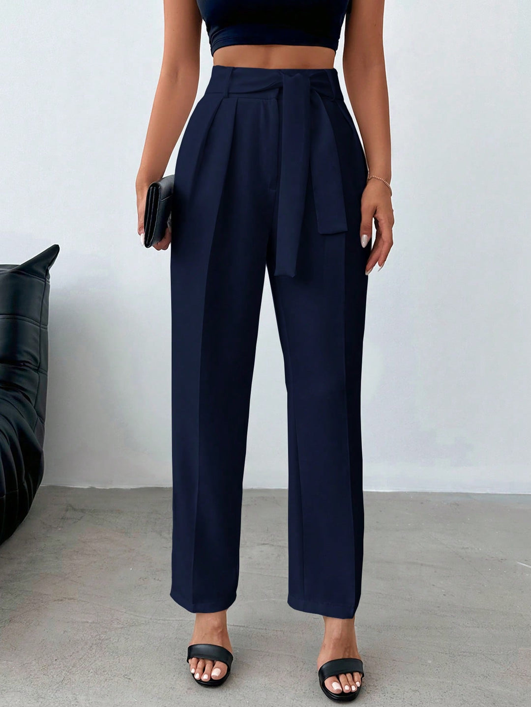 Pantaloni SHEIN, albastru