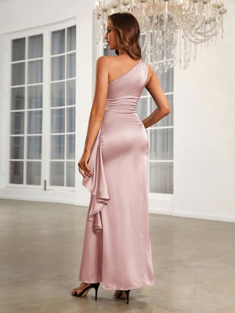 Rochie maxi SHEIN, roz
