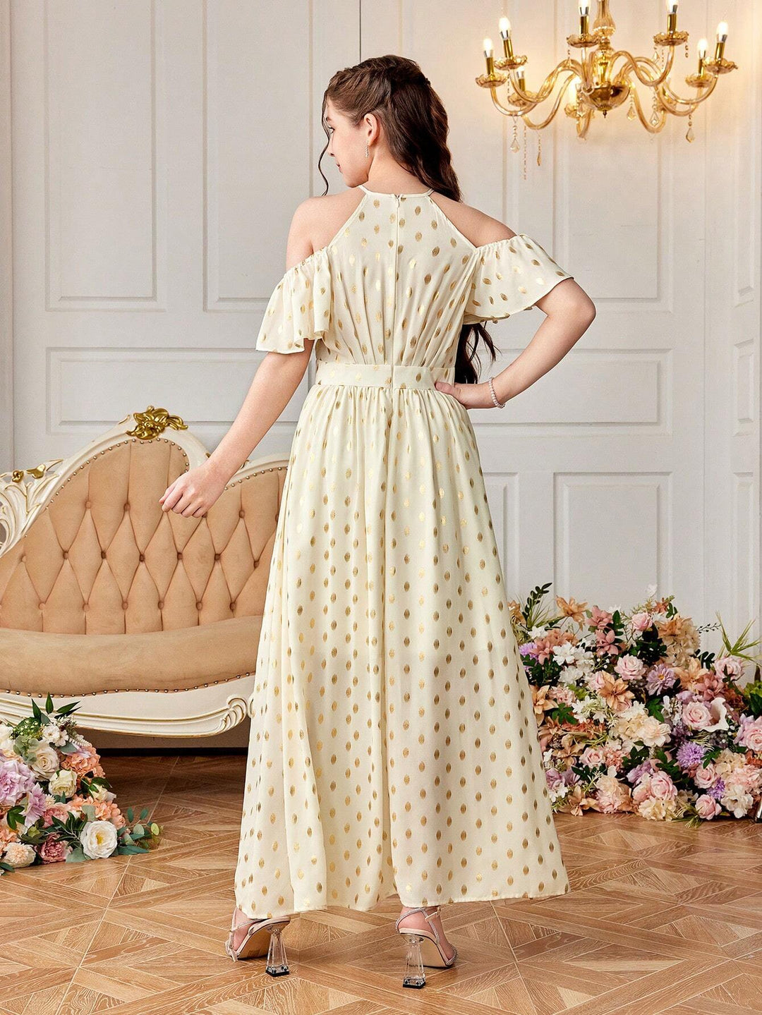 Rochie SHEIN, crem