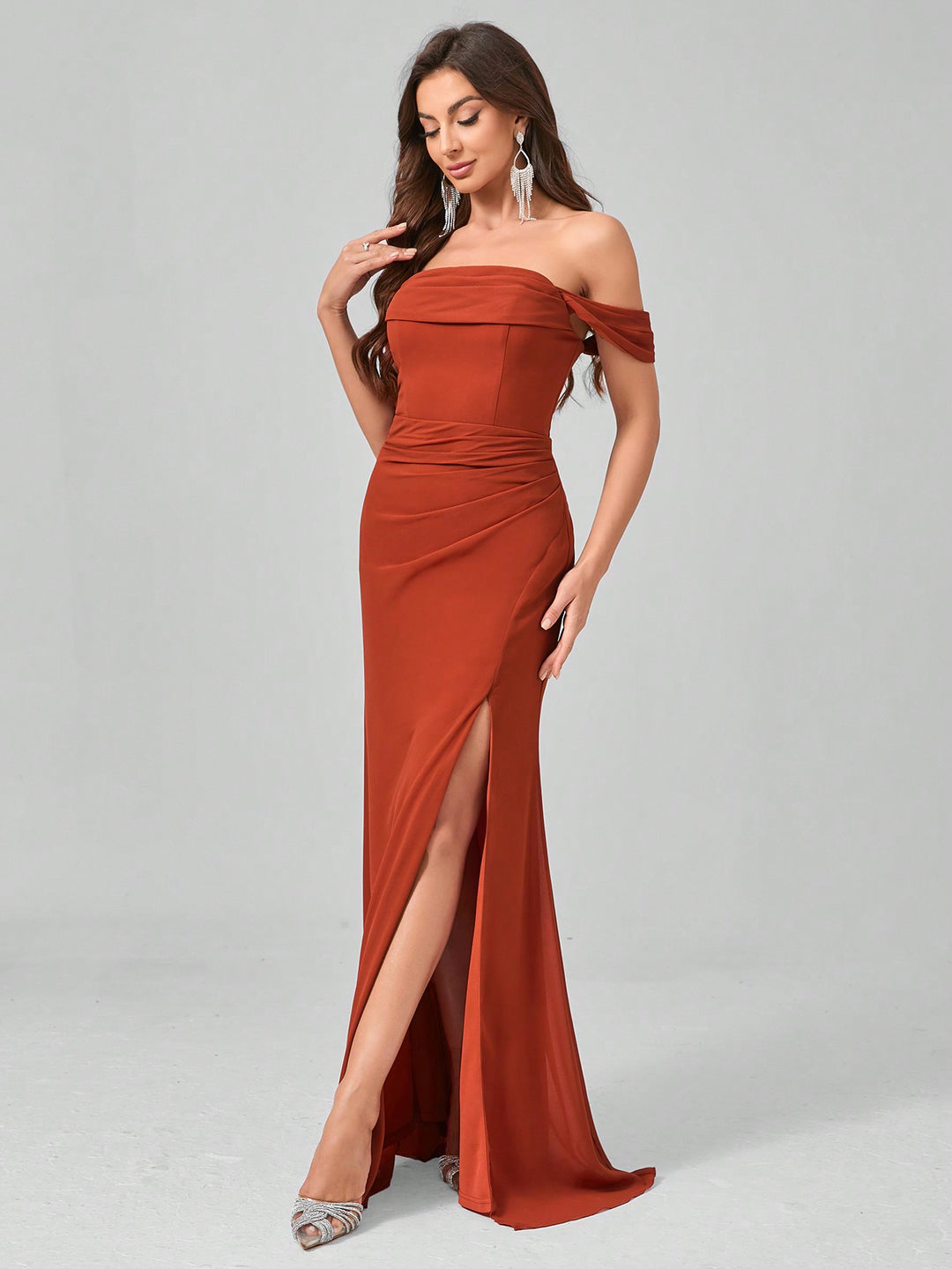 Rochie SHEIN, portocaliu