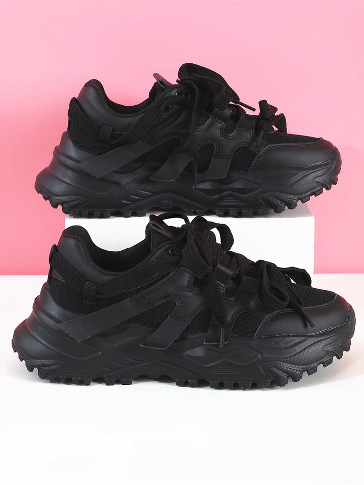 Pantofi sport SHEIN, negru
