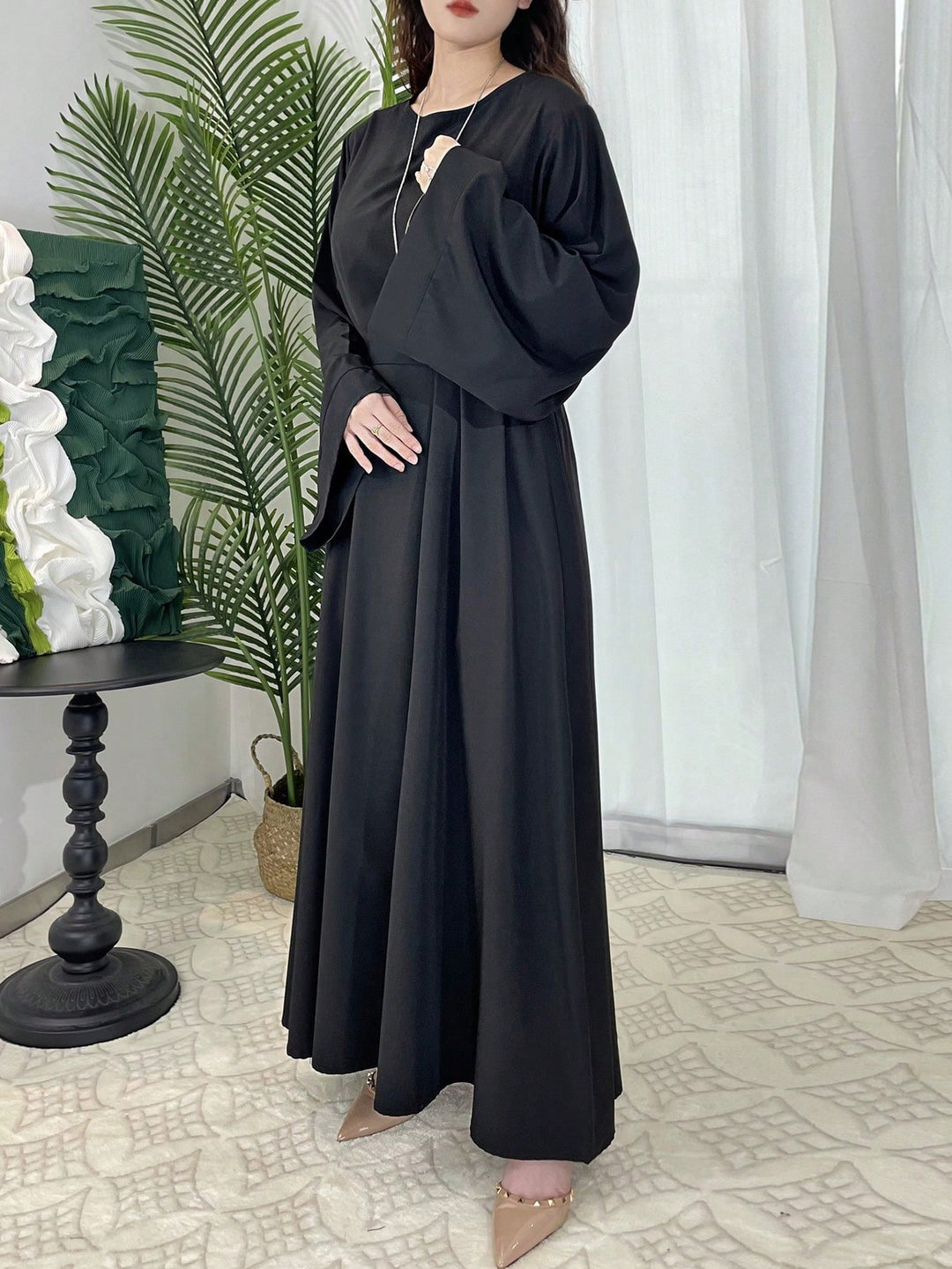 Rochie midi SHEIN, negru