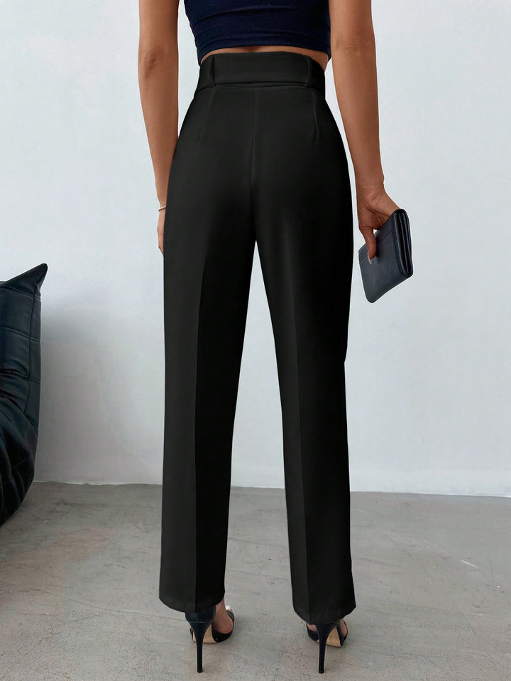 Pantaloni SHEIN, negru