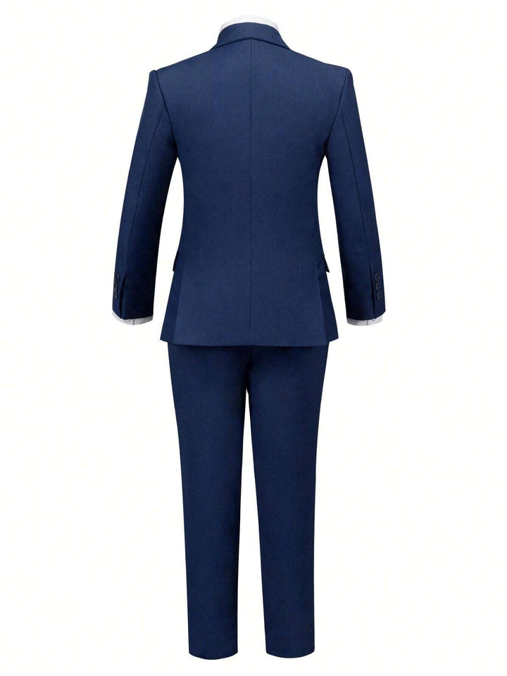 Costum SHEIN, albastru