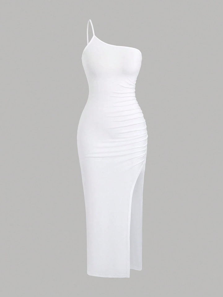 Rochie maxi SHEIN, alb