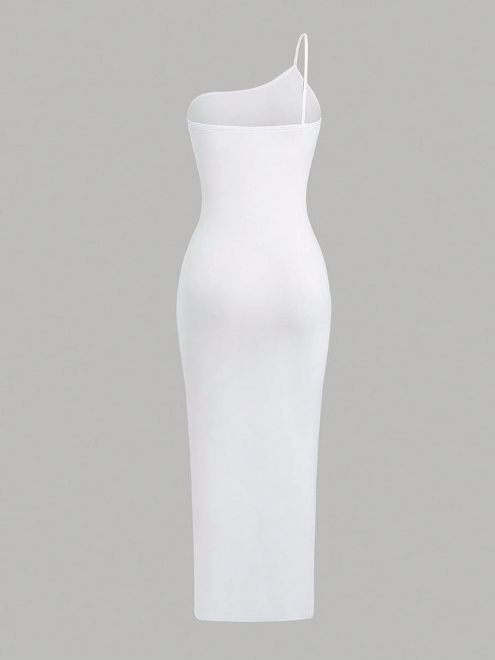 Rochie maxi SHEIN, alb