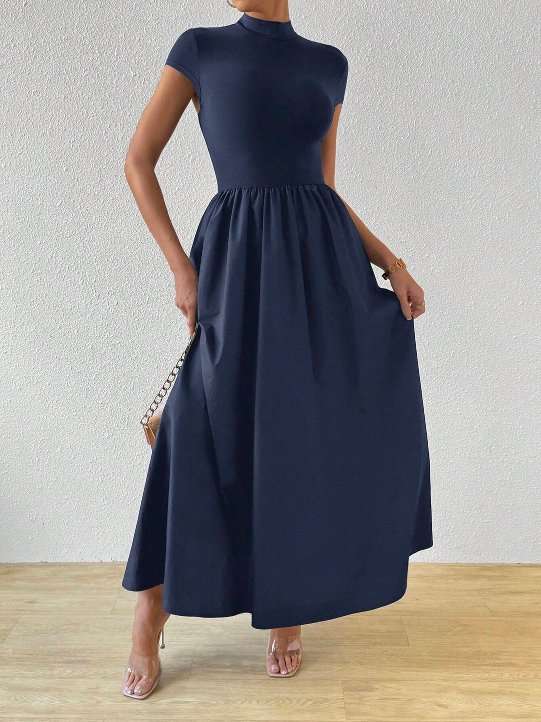 Rochie maxi SHEIN, albastru