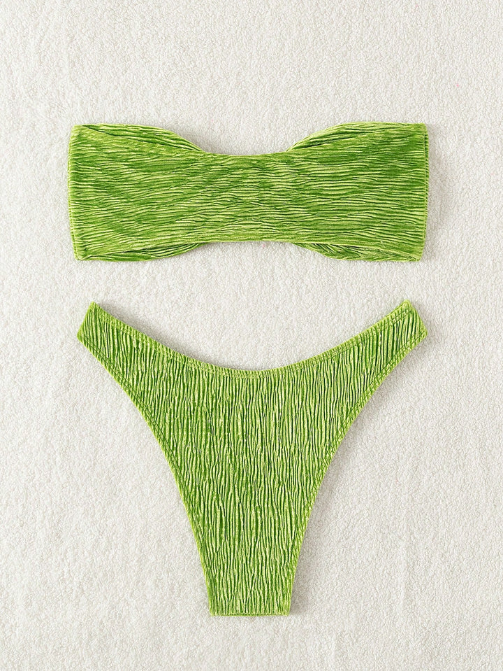 Set bikini SHEIN, verde