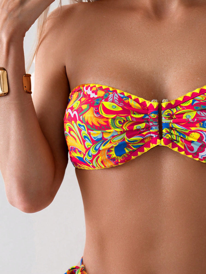 Set bikini SHEIN, mix culori