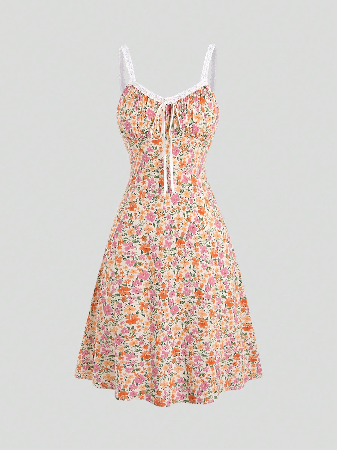 Rochie midi SHEIN, mix culori