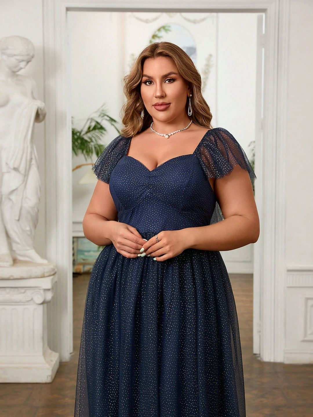 Rochie Shein, Albastru